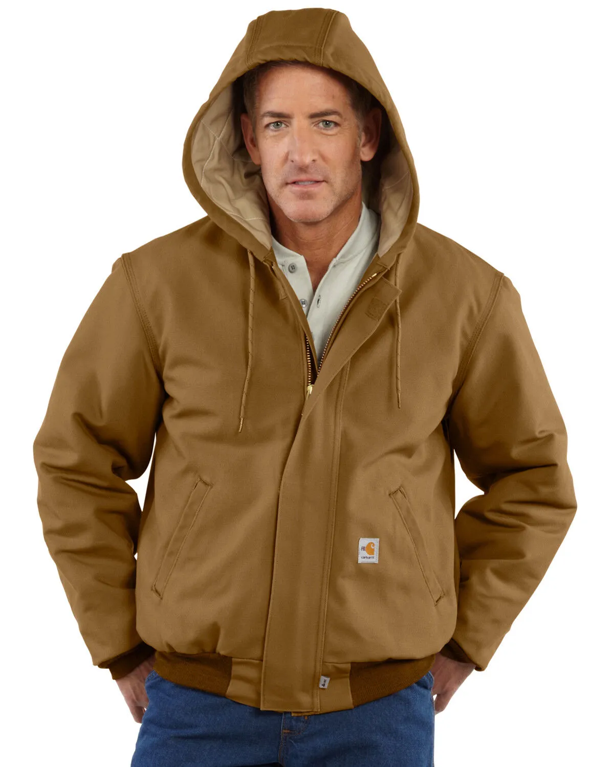 Product Name:  Carhartt Men's FR Duck Active Hooded Jacket - Big & Tall