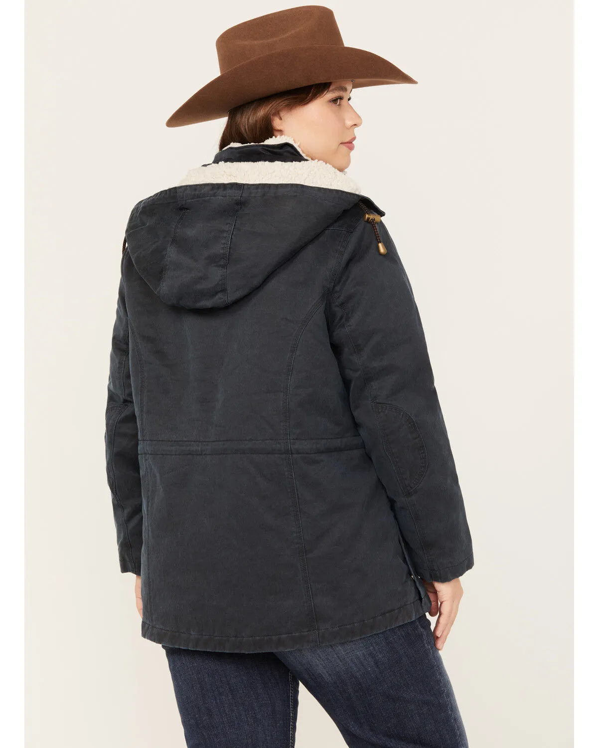 Product Name:  Outback Trading Co. Women's Woodbury Sherpa-Lined Hooded Jacket - Plus Size