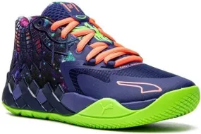 Puma Kids MB1 Galaxy Elektro Blue-Green Gecko sneakers