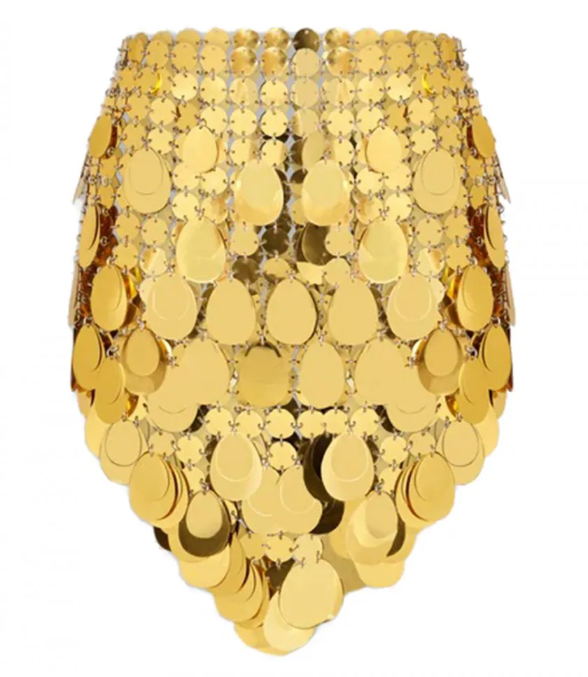 RABANNEGOLDEN SPARKLE ASSEMBLY SKIRT