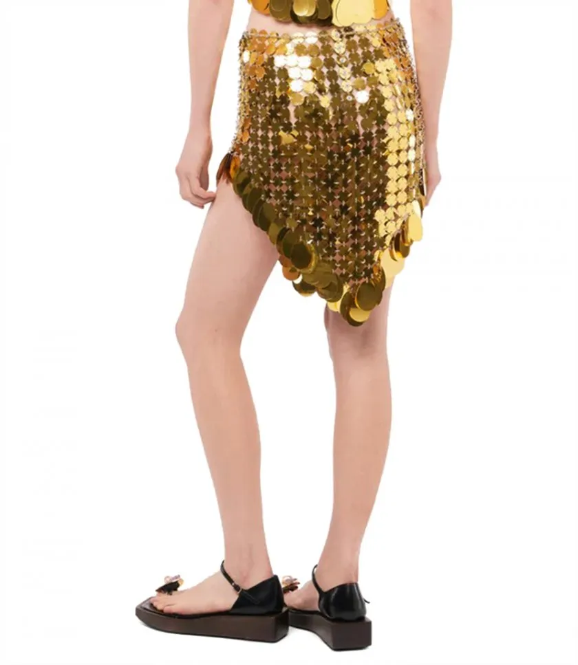 RABANNEGOLDEN SPARKLE ASSEMBLY SKIRT