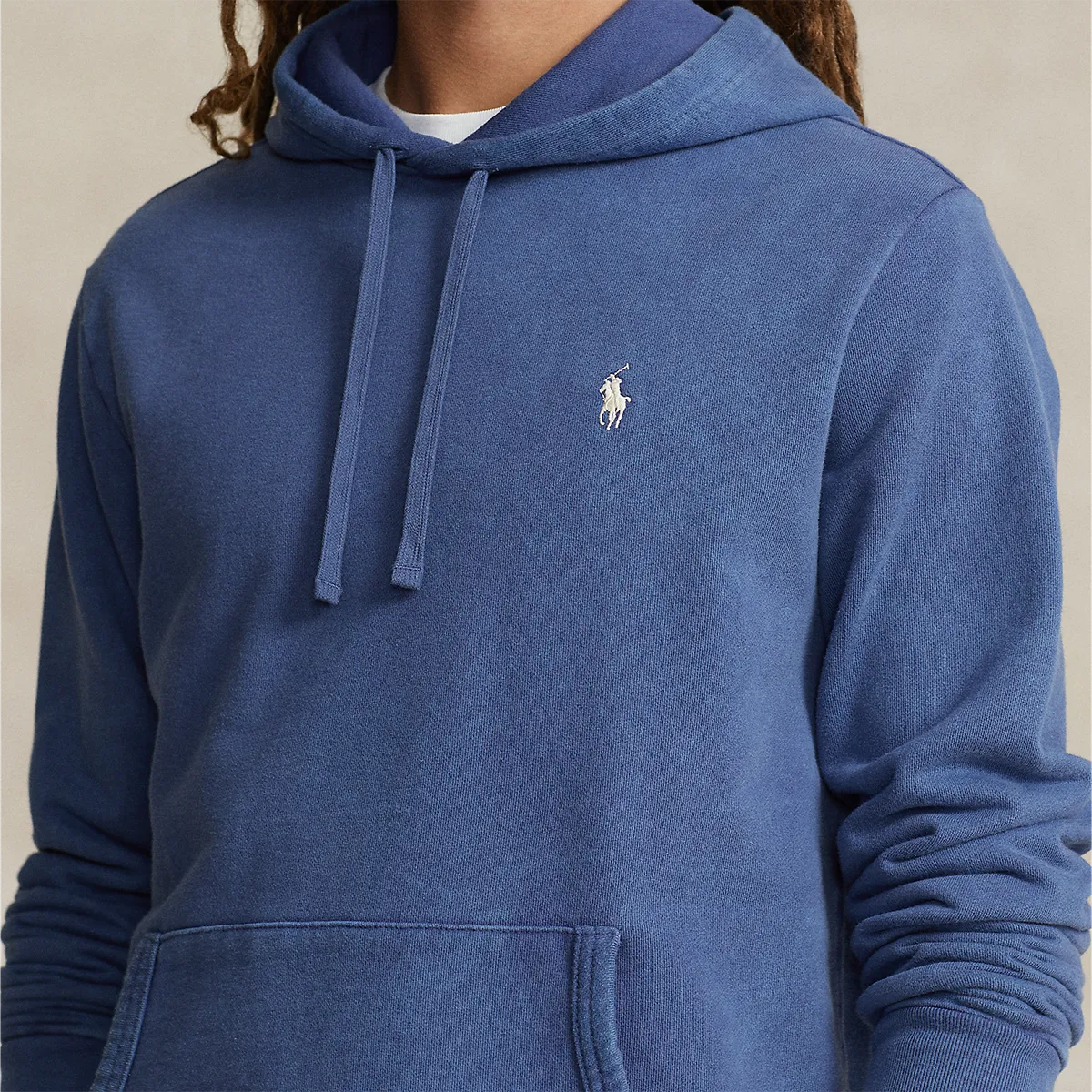 Ralph Lauren - Loopback Fleece Hoodie in Blue