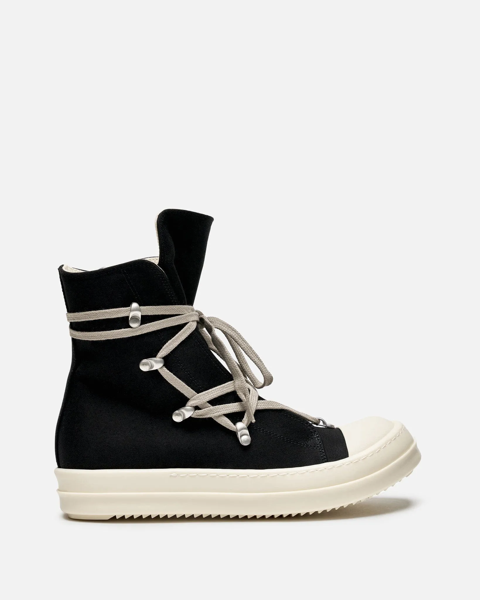 Rick Owens DRKSHDW Lido Hexa Sneakers in Black/Pearl/Milk/Milk