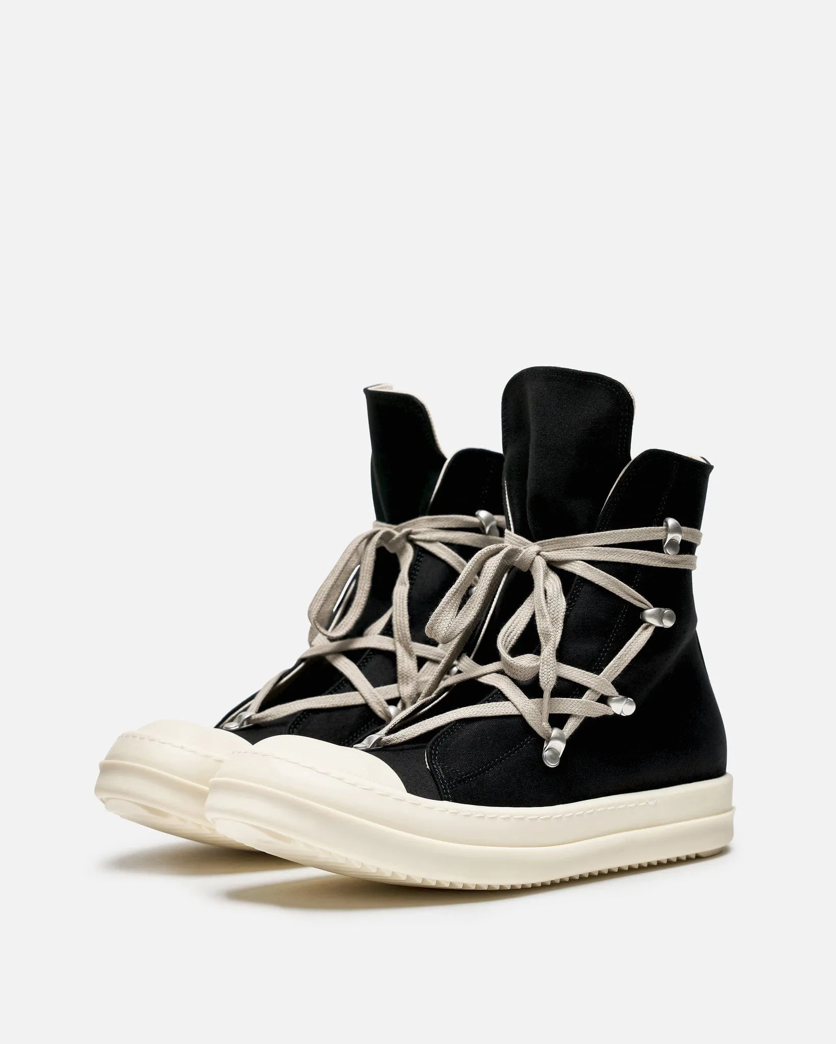 Rick Owens DRKSHDW Lido Hexa Sneakers in Black/Pearl/Milk/Milk