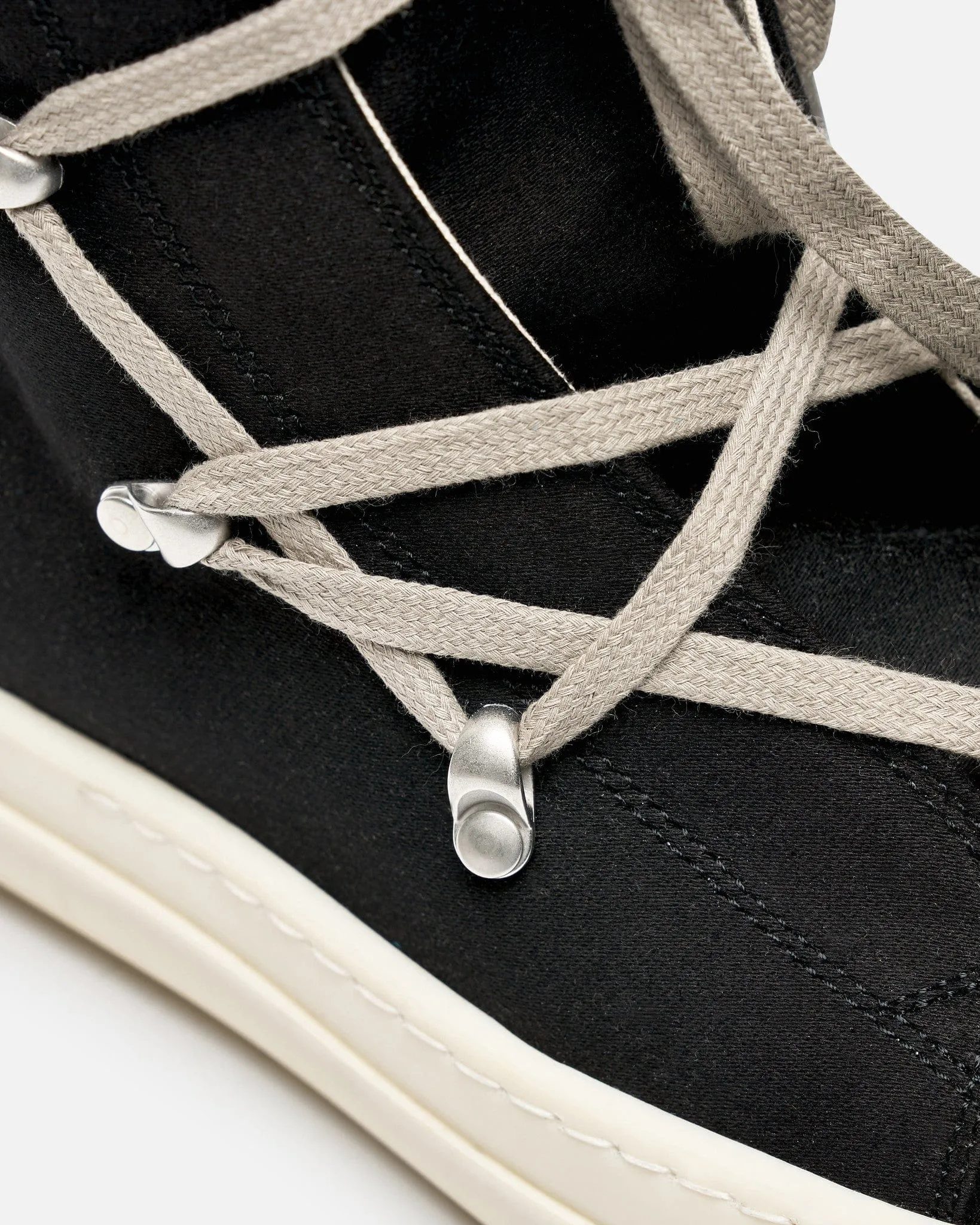 Rick Owens DRKSHDW Lido Hexa Sneakers in Black/Pearl/Milk/Milk