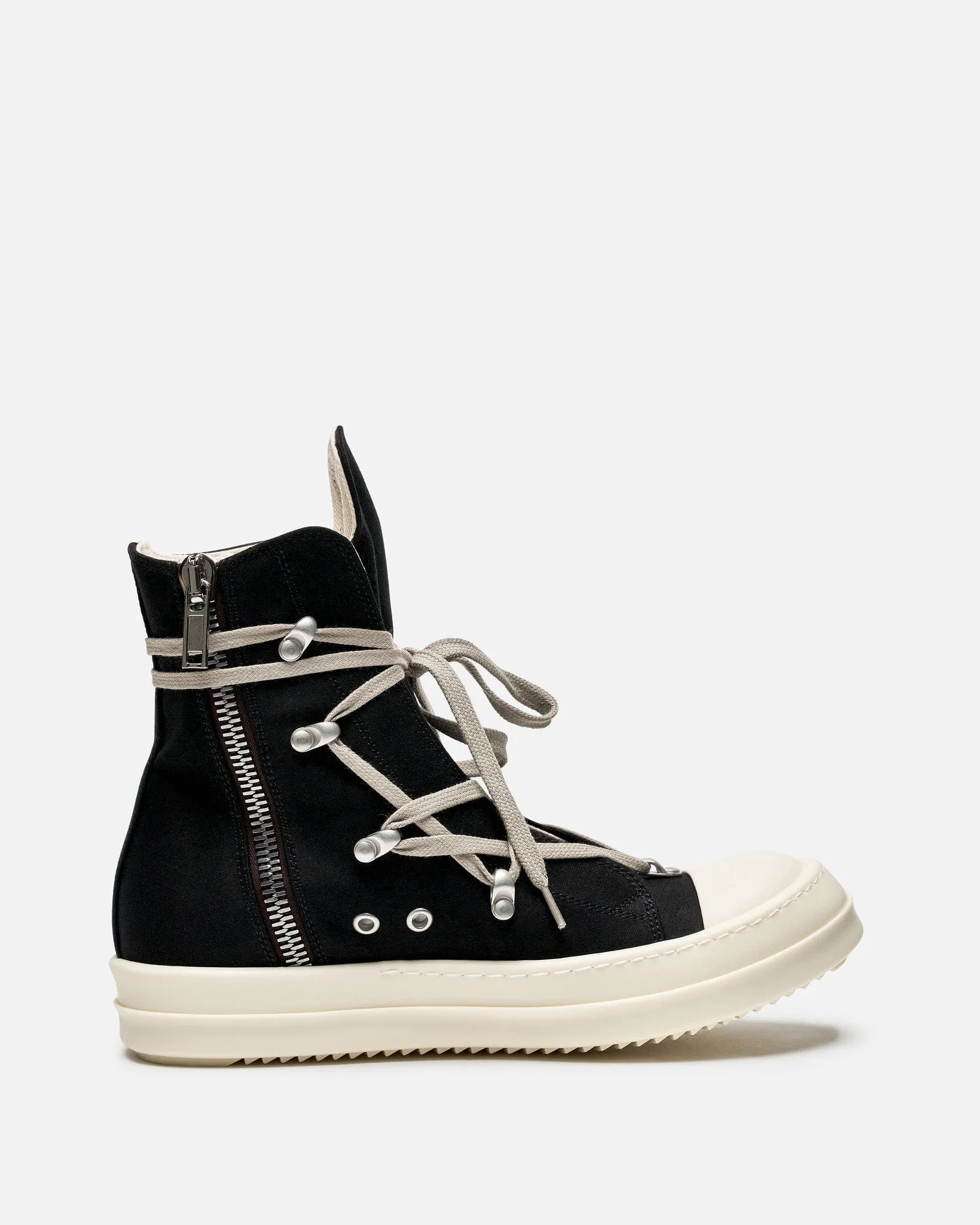 Rick Owens DRKSHDW Lido Hexa Sneakers in Black/Pearl/Milk/Milk