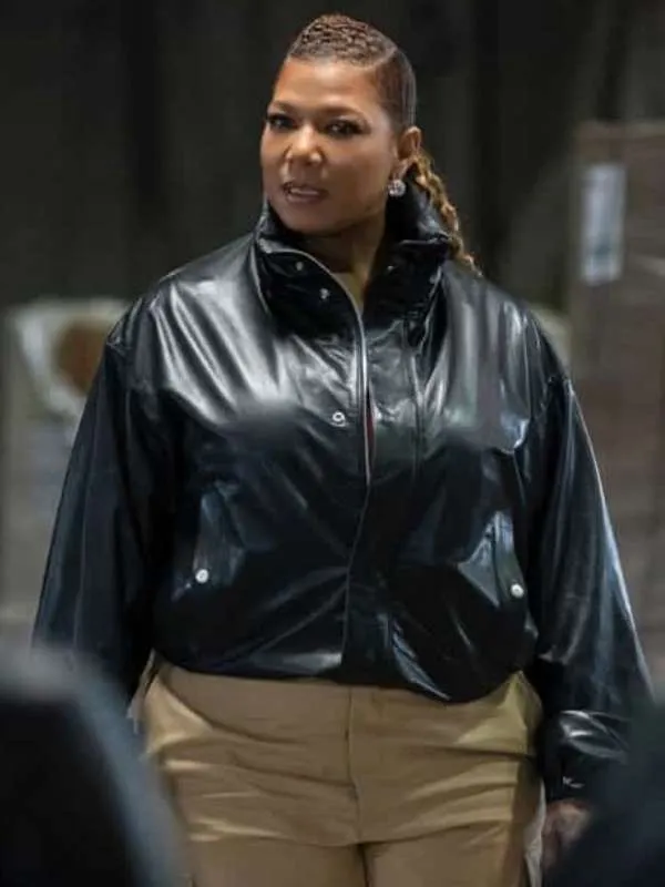 Robyn McCall The Equalizer Season 03 Black Leather Jacket