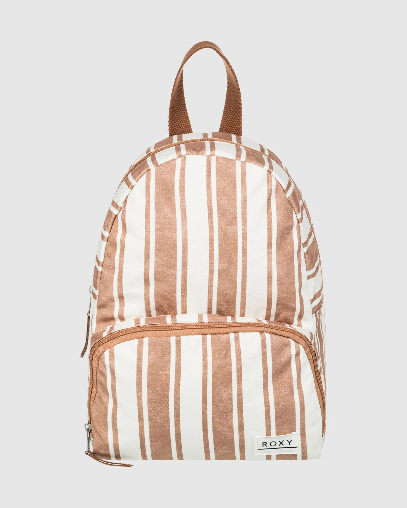 Roxy Always Core Canvas Extra Small Backpack - Camel Sandy Stripe | SurfStitch