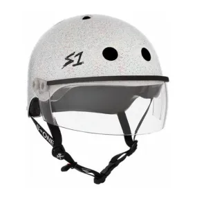 S1 Lifer Visor Helmet Gen 2 White Glitter