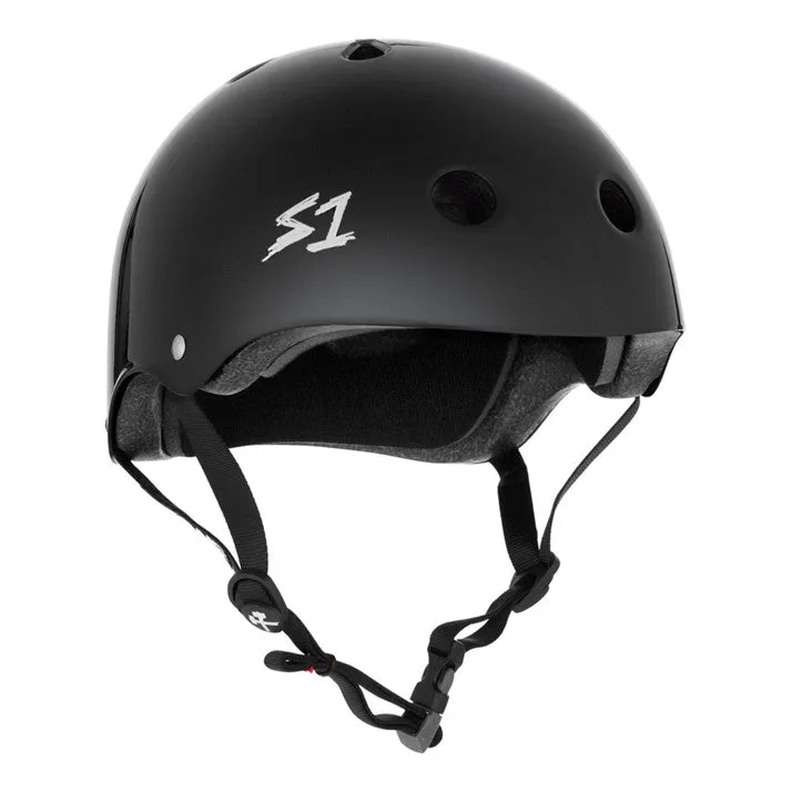 S1 Mega Lifer Helmet Black Gloss - Certified