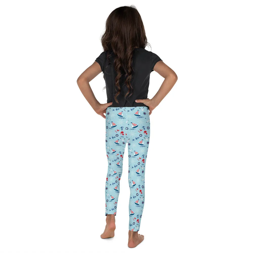 Sailing Boats Kid's Leggings