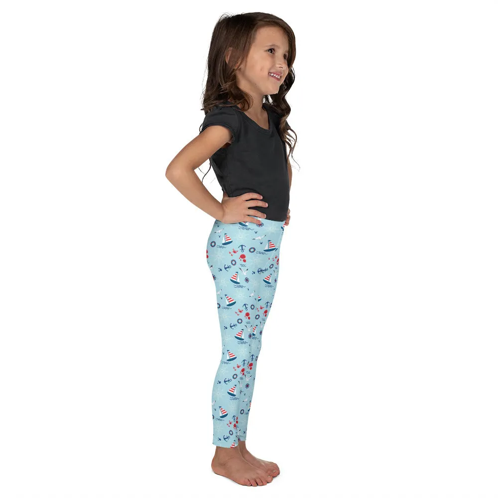 Sailing Boats Kid's Leggings