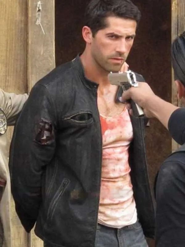 Scott Adkins John Wick Chapter 4 Leather Jacket