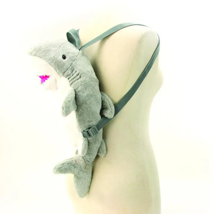 Shark Furry Mini Backpack