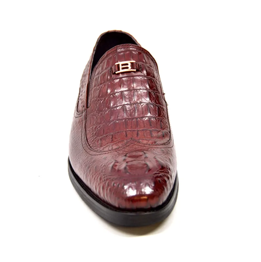 Shiraz Croc Leather Shoes - Timeless Elegance and Long-Lasting Style