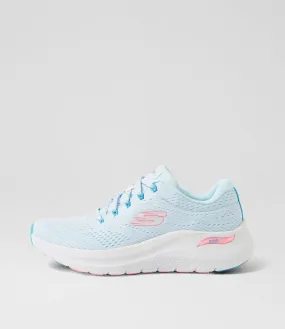 SKECHERS Arch Fit2 Big League Light Blue Fabric Sneakers