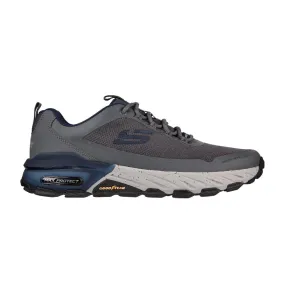 SKECHERS Men's Max Protect-Liberated Running Shoe (Charcoal)