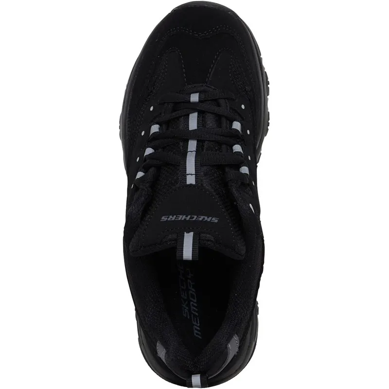 SKECHERS Womens I-Conik Trainers Black/Black