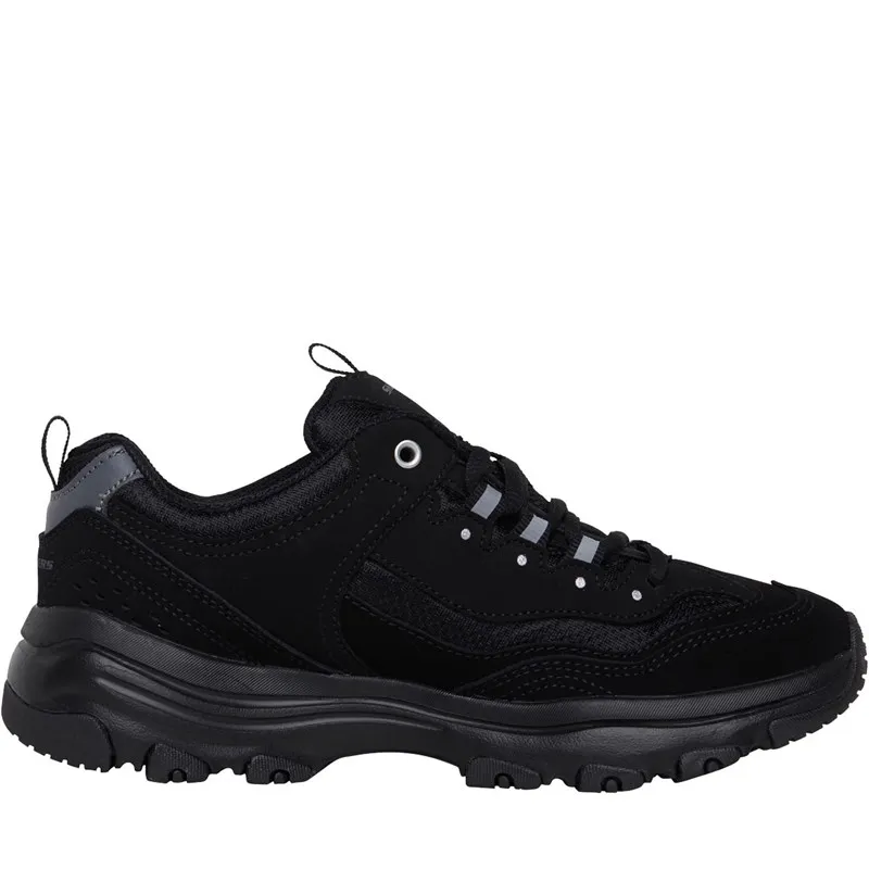 SKECHERS Womens I-Conik Trainers Black/Black