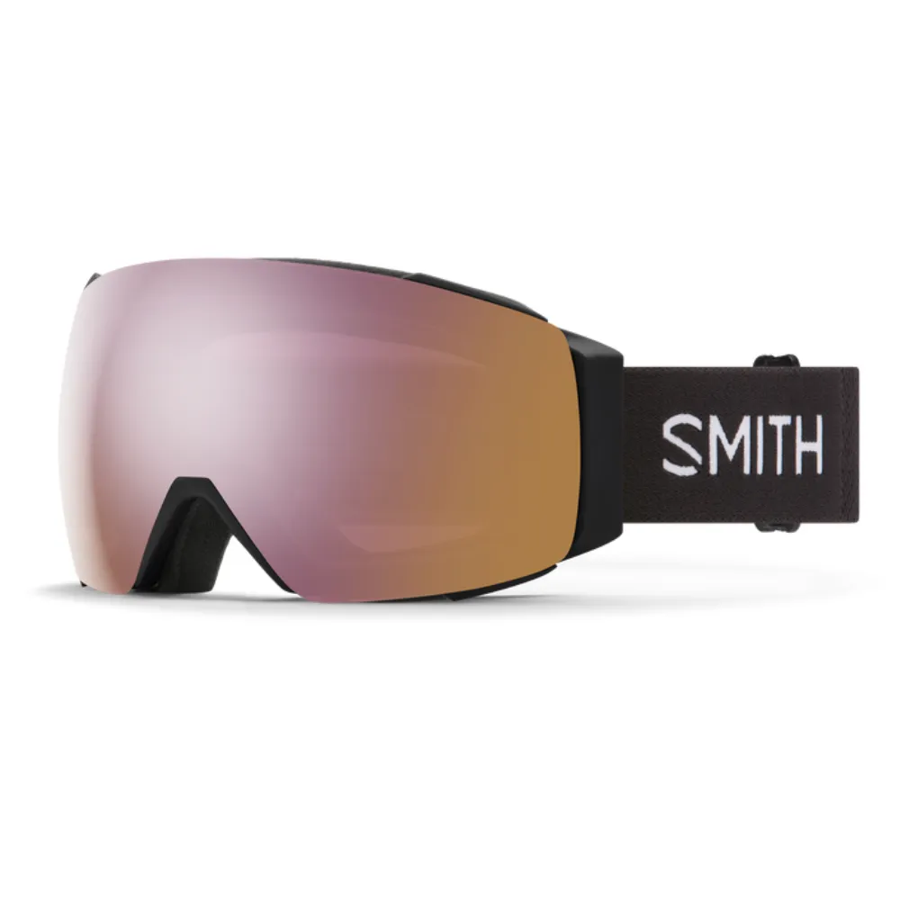 Smith I/O Mag Snowboard Goggles Black/ChromaPop Everyday Rose Gold Mirror