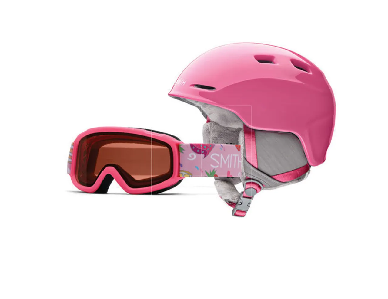 Smith Zoom Jr Helmet + Sidekick Goggles Combo 2016