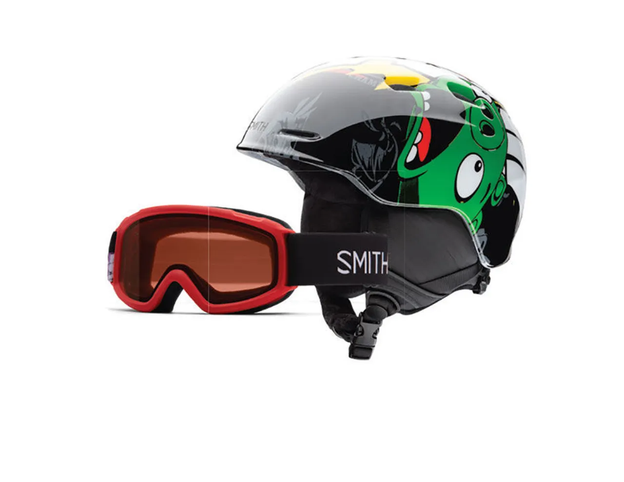 Smith Zoom Jr Helmet + Sidekick Goggles Combo 2016