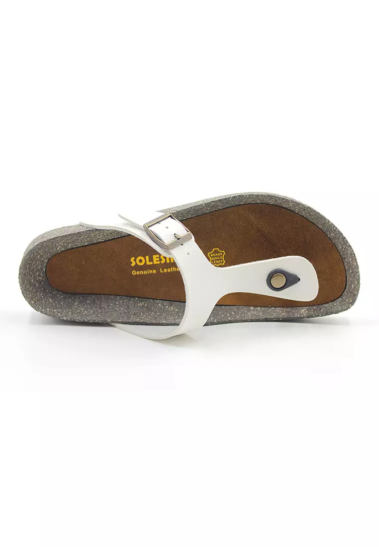 SoleSimple Rome - White Sandals & Flip Flops & Slipper