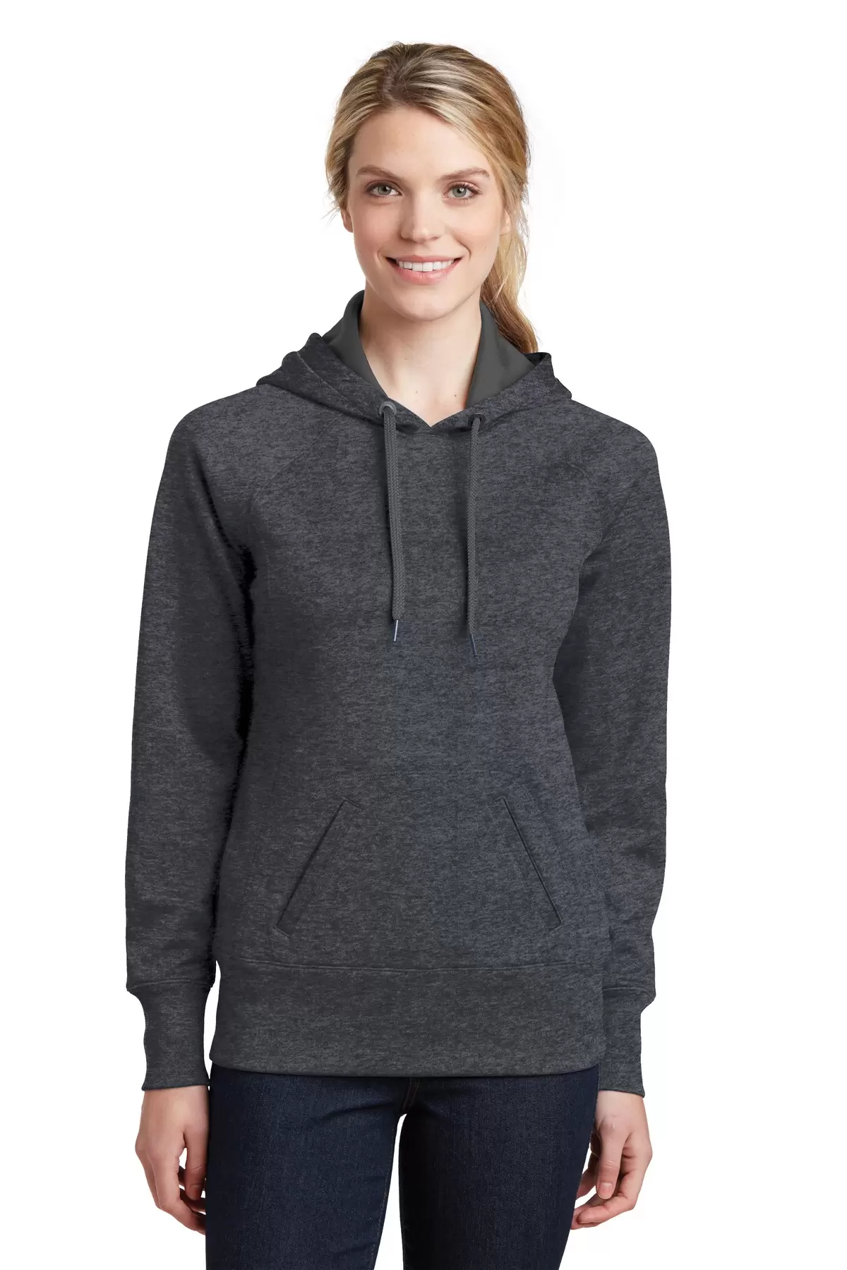 Sport Tek LST250 Sport-Tek Ladies Tech Fleece Hooded Sweatshirt SKU: LST250