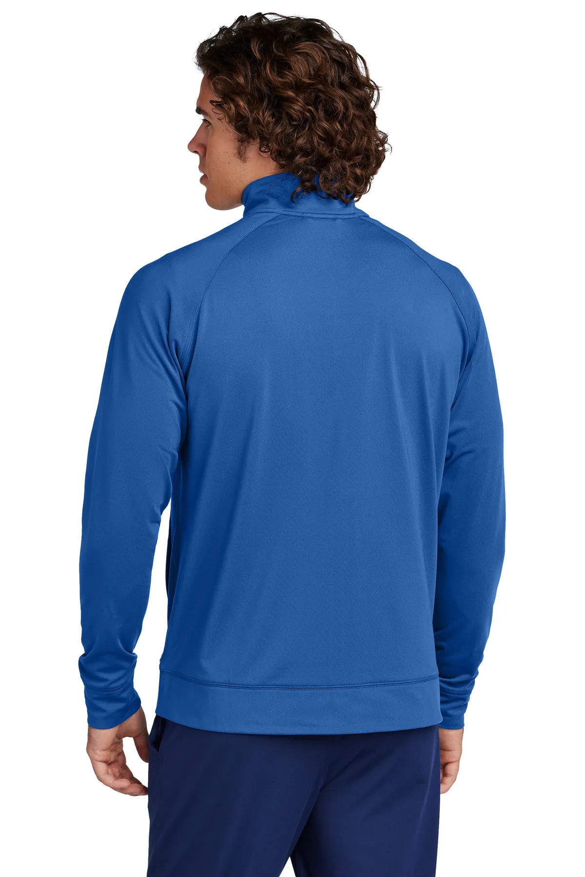 Sport Tek ST857 Sport-Tek Sport-Wick Stretch Full-Zip Cadet Jacket SKU: ST857