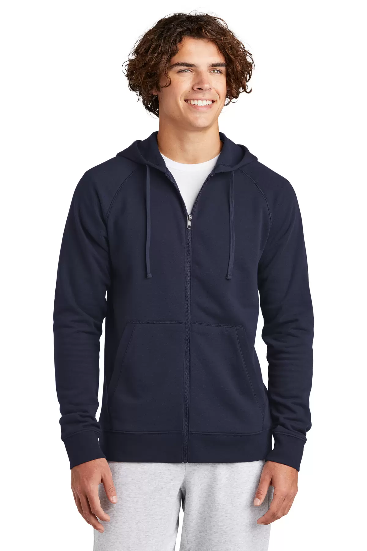 Sport Tek STF201 Sport-Tek   Drive Fleece Hooded Full-Zip SKU: STF201