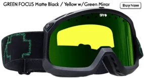 Spy Trevor Green Focus Green Mirror Goggles