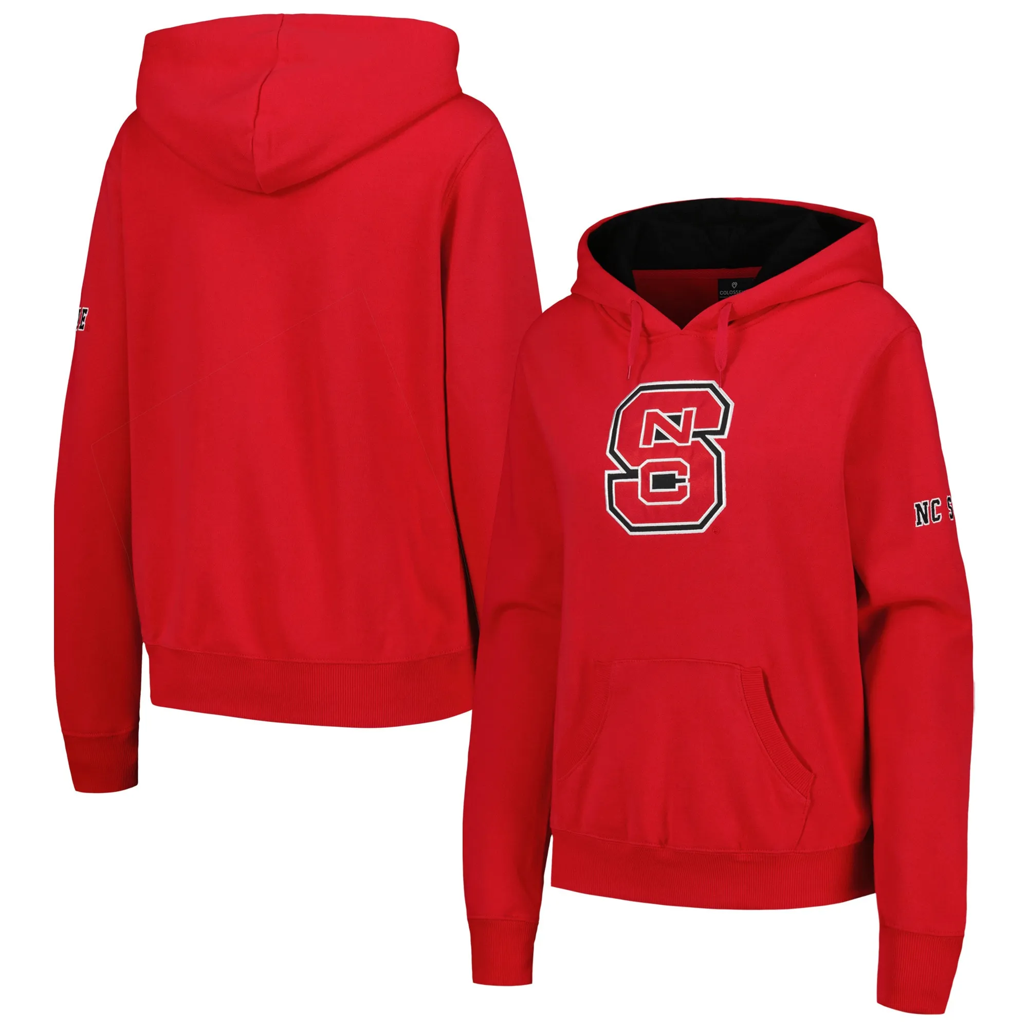 Stadium Athletic NC State Wolfpack Women's Red Big Logo Pullover Hoodie