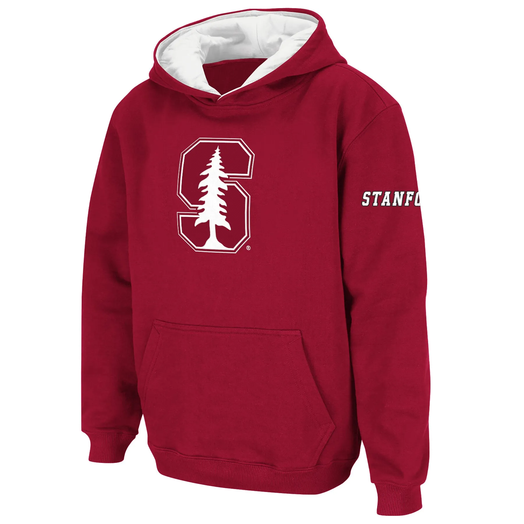 Stadium Athletic Stanford Cardinal Youth Cardinal Big Logo Pullover Hoodie