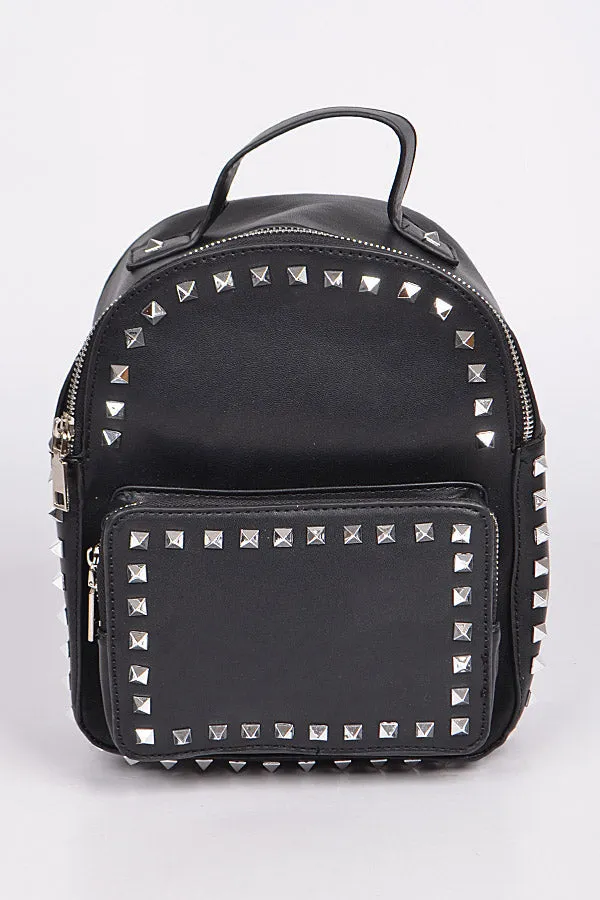 Studded Mini Backpack