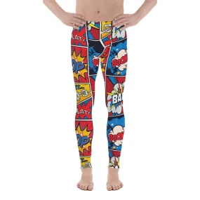 Superhero Comics Men's Leggings