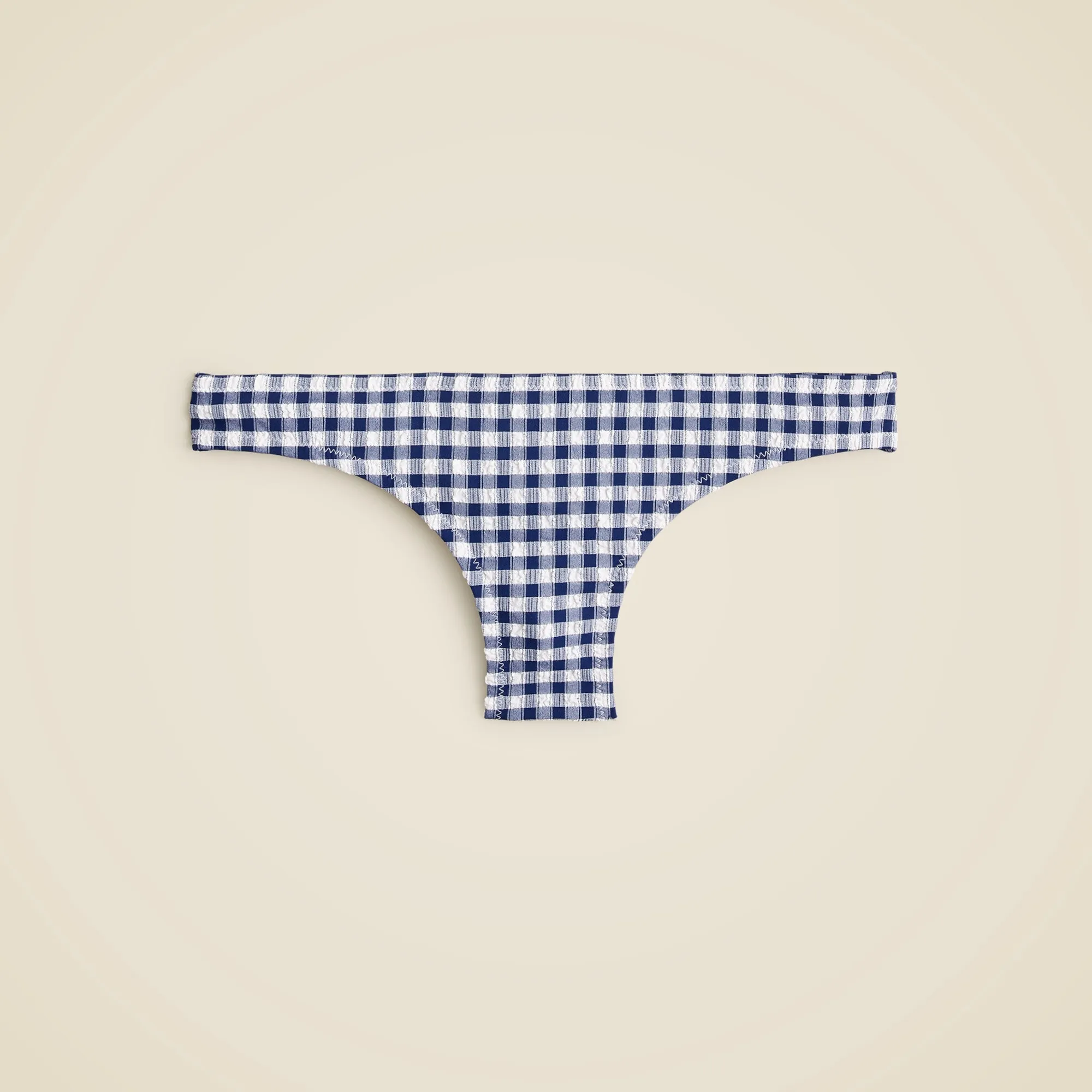 Surf hipster bikini bottom in gingham