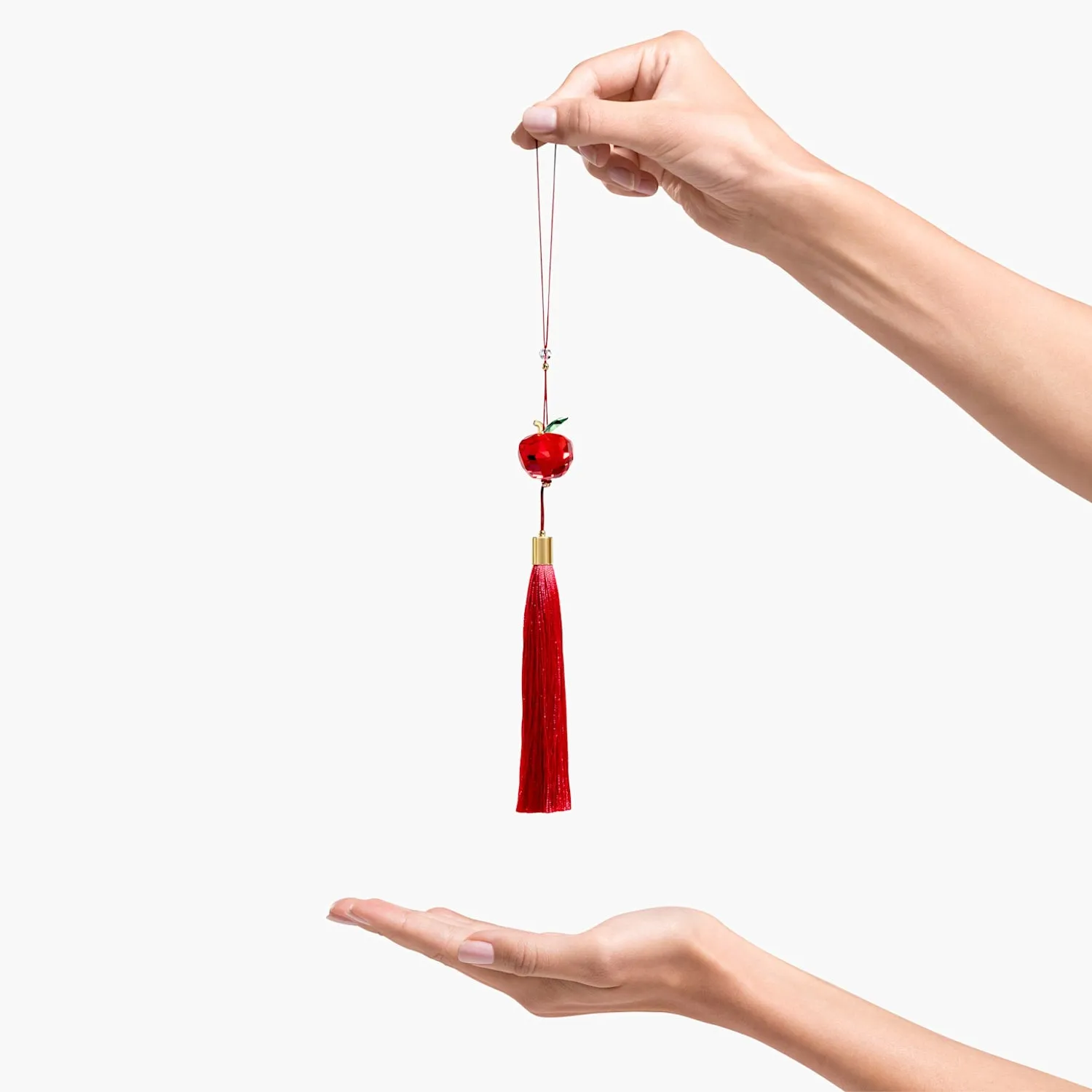Swarovski Crystal RED APPLE ORNAMENT, Red-5491975