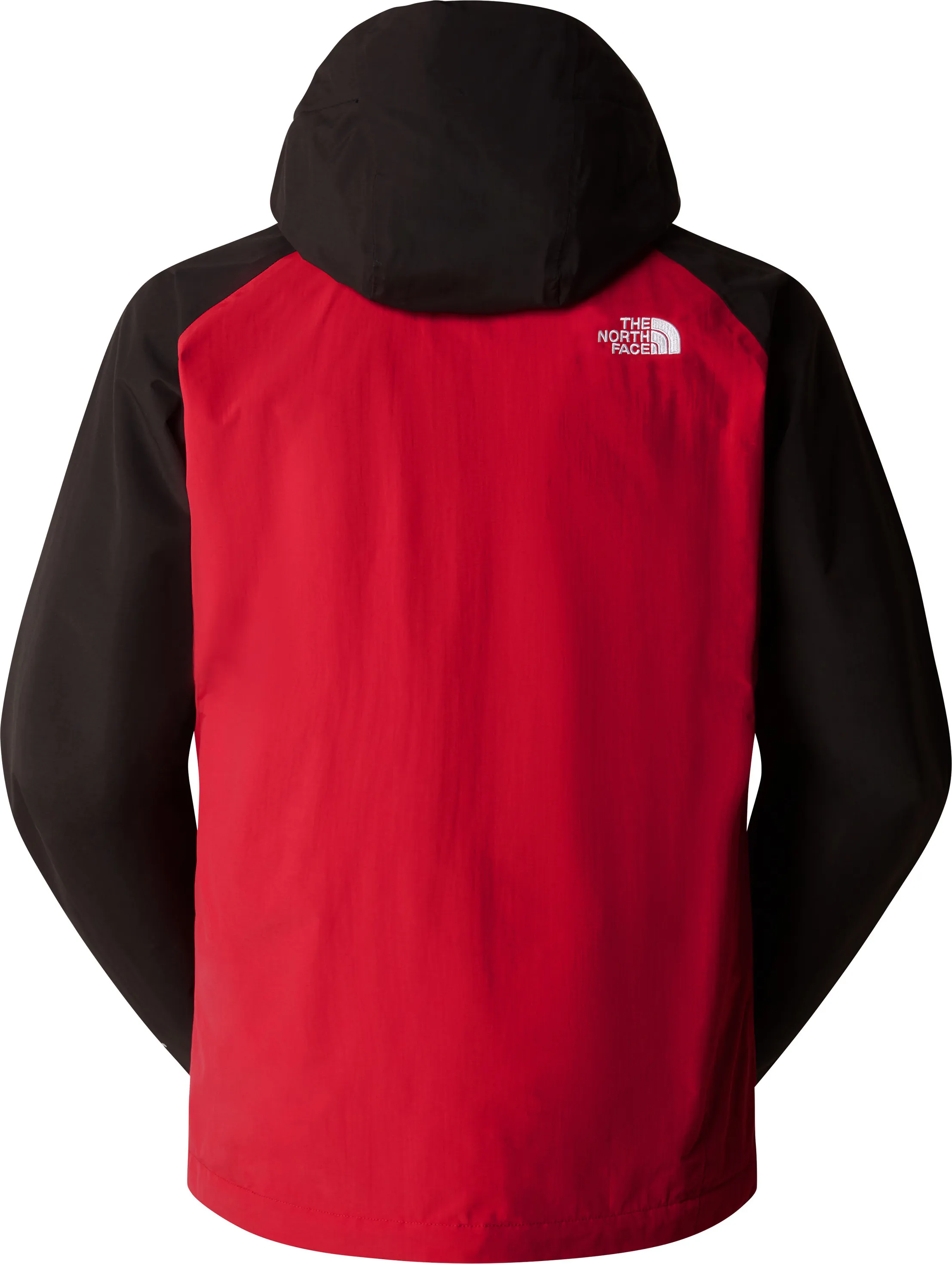 The North Face Men's Stratos Hooded Jacket Garnet Red/High Risk Red/TNF Black | Buy The North Face Men's Stratos Hoode