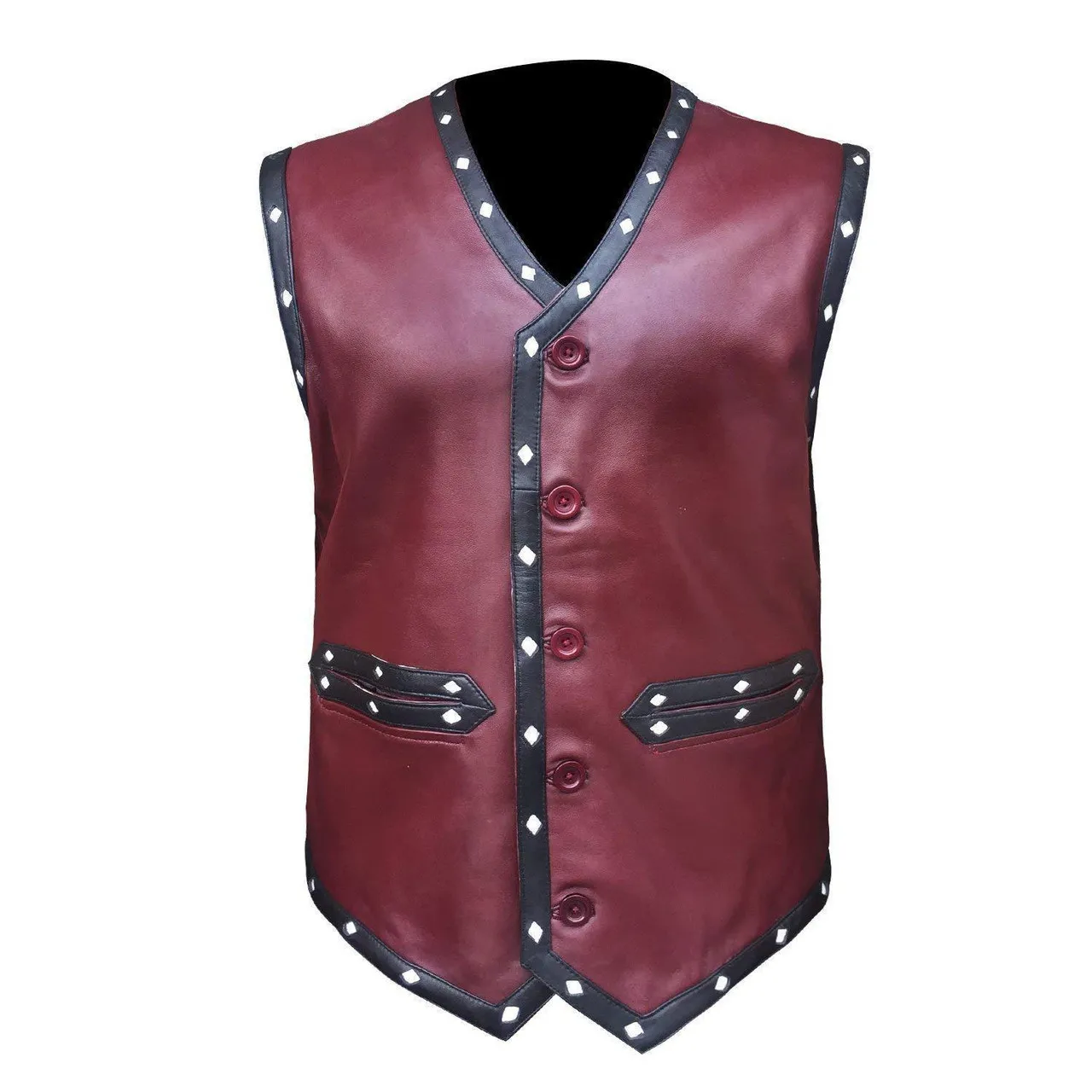 The Warriors James Remar (Ajax) Leather Vest