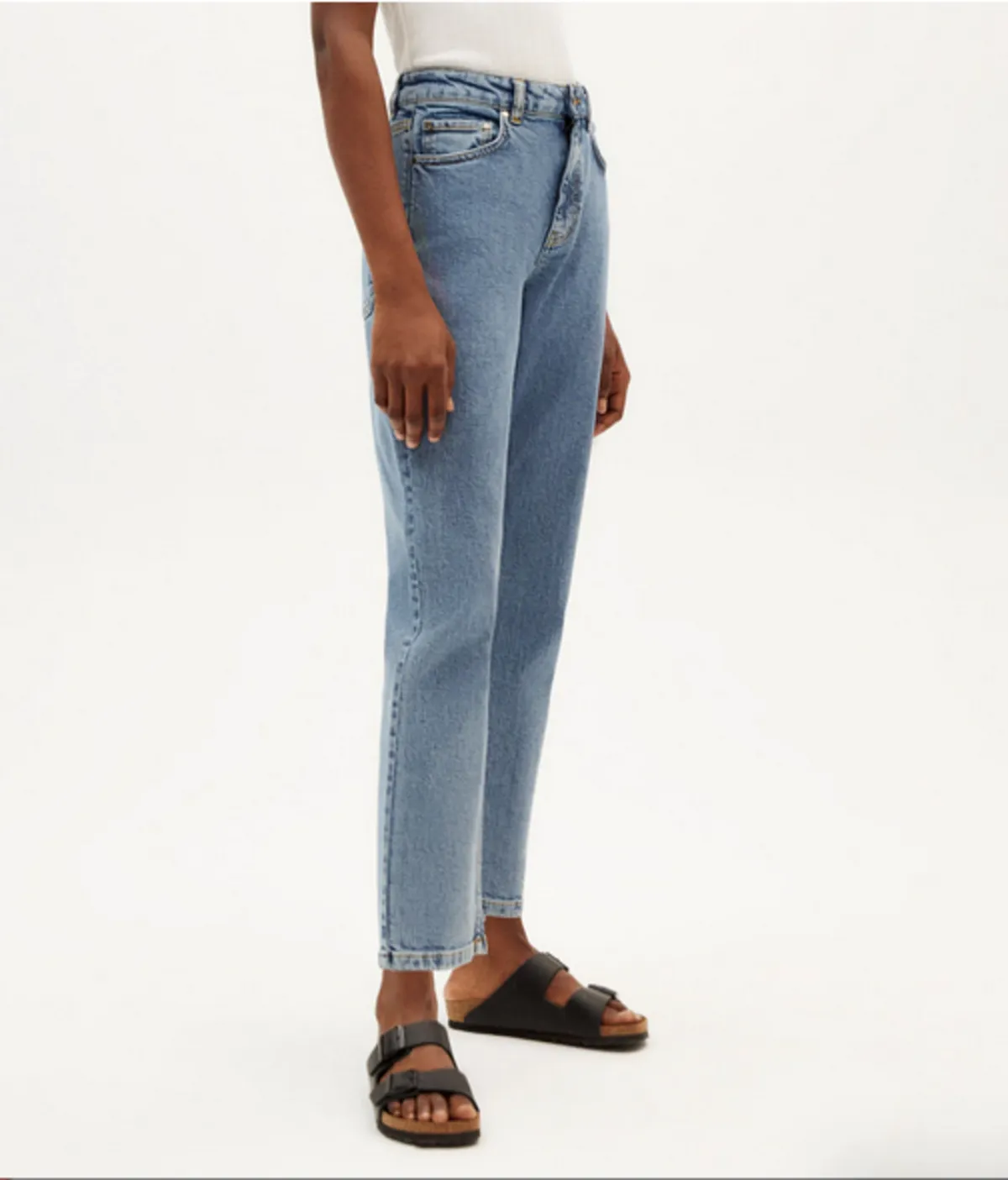 Thinking Mu Light Denim Nele Jeans - Light Wash