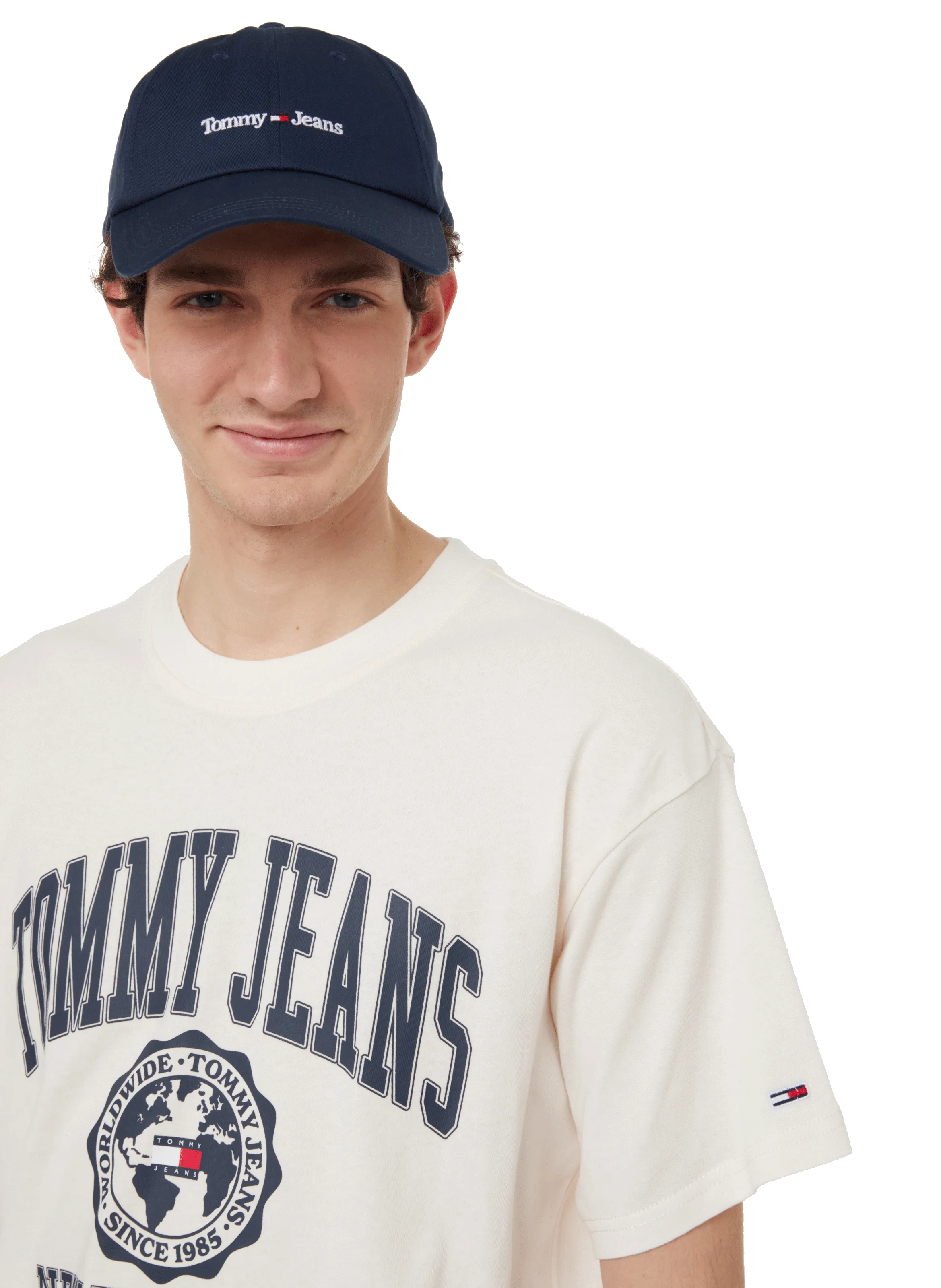 Tommy hilfiger  Tommy Jeans cotton canvas baseball cap - Blue