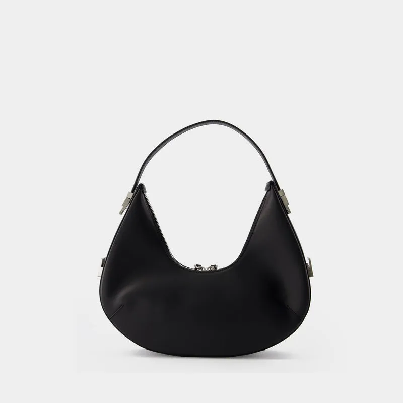 Toni Hobo Bag - Osoi - Leather - Black