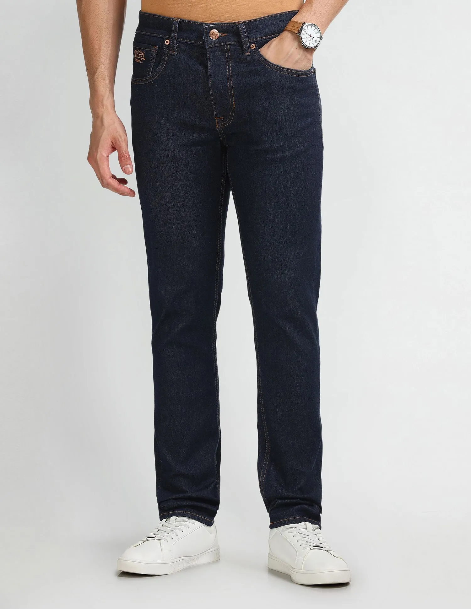 U.S. Polo Assn. Denim Co. Regallo Skinny Fit Blue Jeans