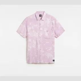 Vans CAMP LOOSE COLLAR WOVEN SHIRT (LAVENDER MIST/M) MEN LILAC