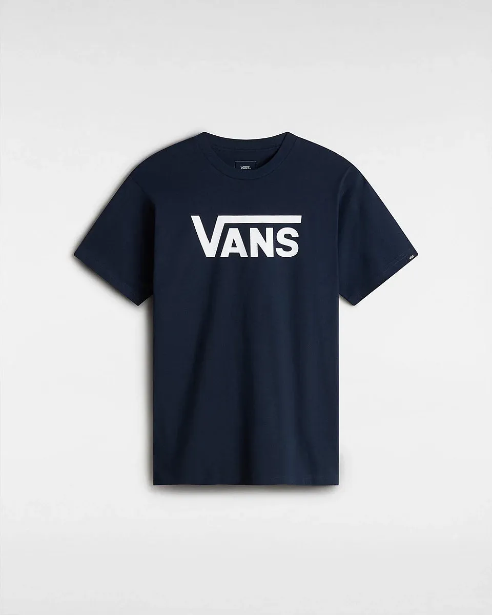 Vans Classic Logo T-shirt-Navy/White