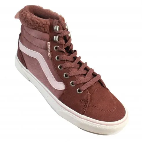 Vans Filmore Hi Guard | Root Beer Suede/Nylon | Hi Top Sneakers