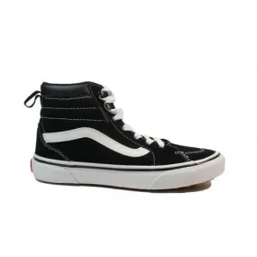 Vans Filmore HI Guard | Youth Collection | Black/White Suede | Hi Top Sneakers