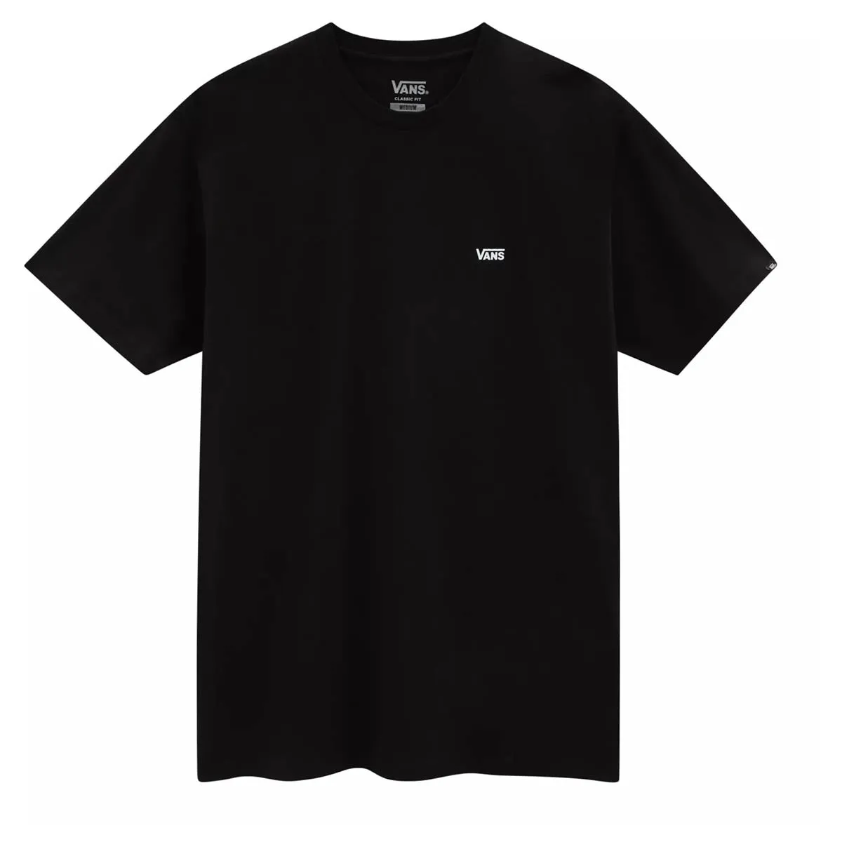 Vans Left Chest Logo Tee - Black/White