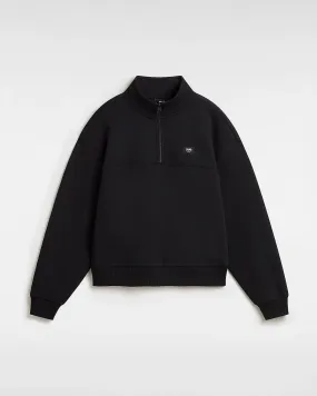 Vans Leighton Mock Neck Sweatshirt-Black