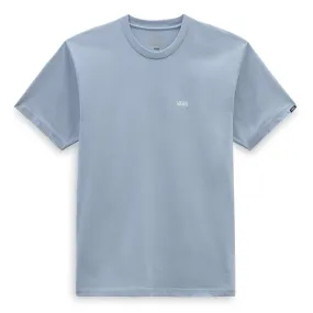 Vans Men's Left Chest Logo T-shirt-Dusty Blue